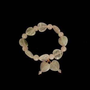 Pink rose smoky quartz